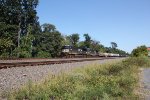 Norfolk Southern train 11K heads west with AC446Ms 4534 and 4378